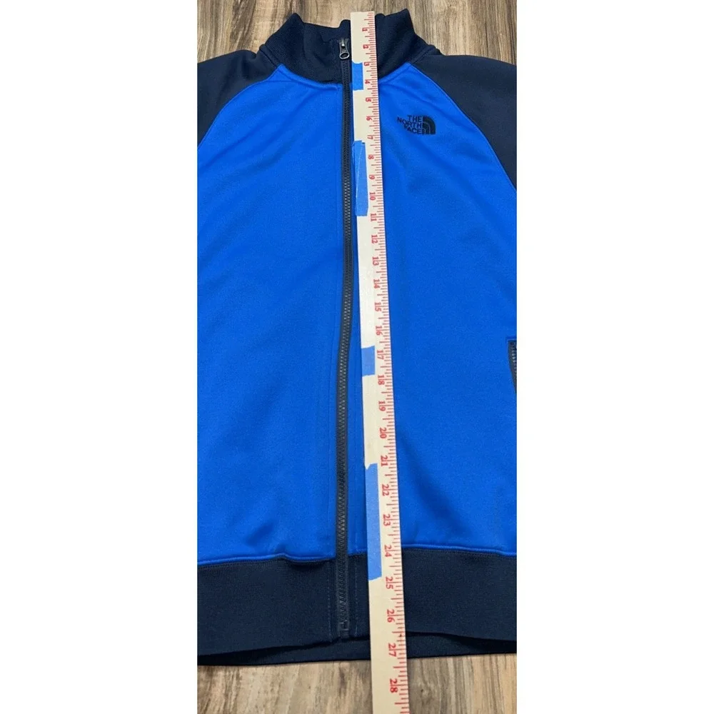 The North Fave Full Zip Polyester Pullover, Boys XL, 2‎ Tone Blue